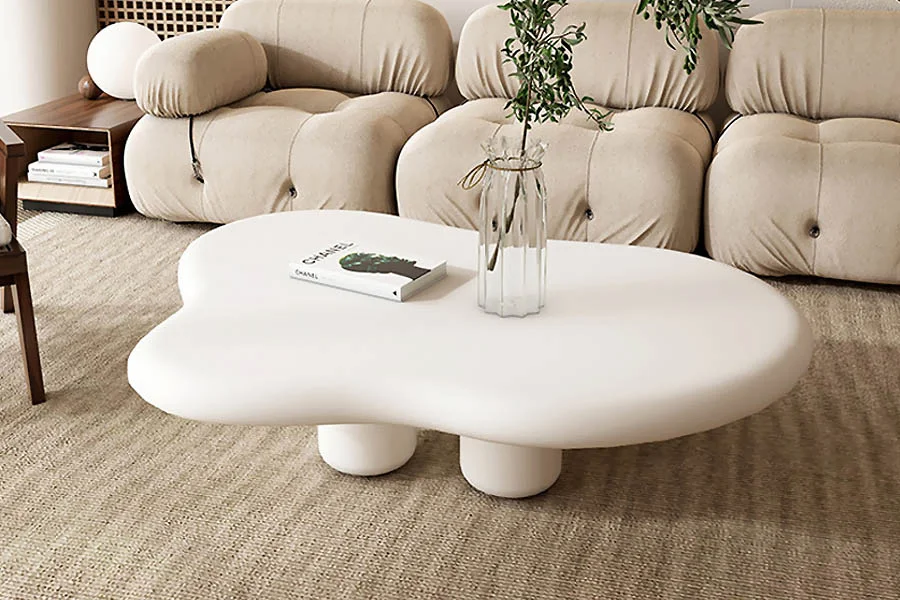 Cloud-Shaped Coffee Table